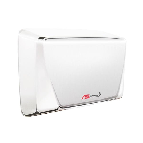 ASI 0199-3-92 | American Specialties TURBO ADA Hand Dryer, Bright Stainless Steel, 277 Volt
