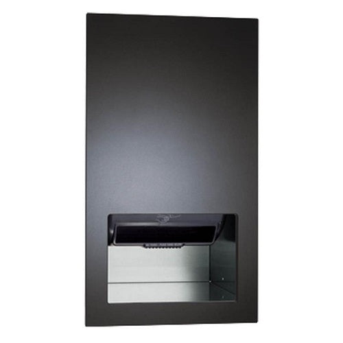 ASI 645210AC-41 | American Specialties Piatto Paper Towel Dispenser, Automatic Roll, Matte Black, AC Powered