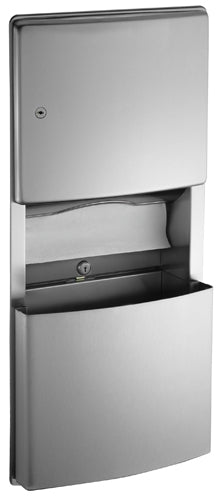 ASI 204623 | American Specialties Roval Paper Towel Dispenser & Waste Receptacle