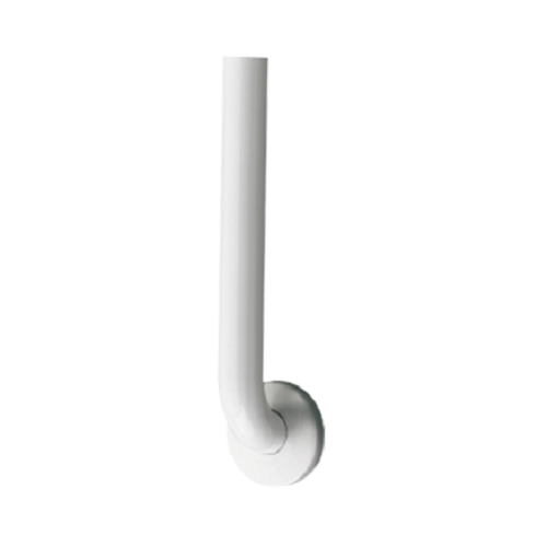 ASI 3801-18AW | American Specialties 18" Antimicrobial Grab Bar, White Powder Coated Finish