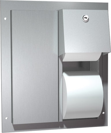 ASI 0032 | American Specialties Toilet Paper Dispenser, Partition Mounted
