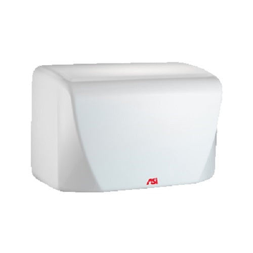 ASI 0198-1 | American Specialties TURBO-Dri White Hand Dryer, 110-120 Volt