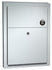ASI 0472-1 | American Specialties Dual Access Sanitary Napkin Disposal, Partition Mounted with Lock