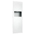 ASI 6462-00 | American Specialties Piatto Paper Towel Dispenser and Waste Receptacle, White, Recessed