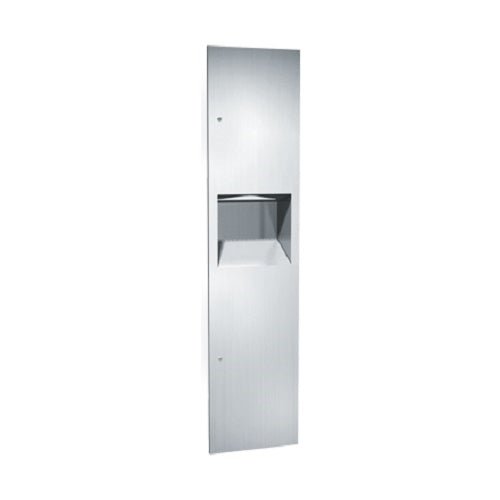 ASI 64676 | American Specialties Paper Towel Dispenser and Waste Receptacle, Recessed