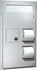 ASI 0483 | American Specialties Toilet Seat Cover & Toilet Tissue Dispenser w-Napkin Disposal, Surface Mounted