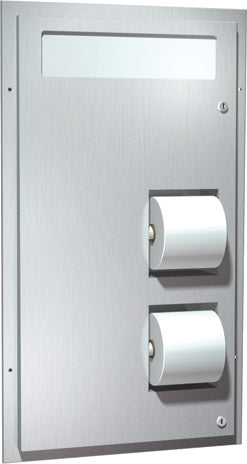 ASI 0485 | American Specialties Toilet Seat Cover & Toilet Tissue Dispensers, Recessed