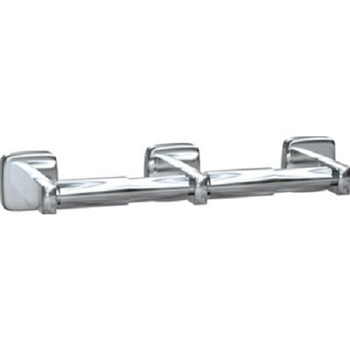 ASI 7305-2B | American Specialties Double-Roll Toilet Paper Holder, Bright Stainless Steel