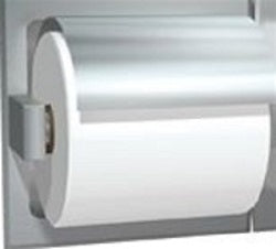 ASI 7402-HSD | American Specialties Single Toilet Paper Holder w-Hood, Satin, Drywall