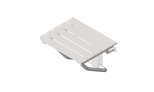 ASI 8207 | American Specialties Folding Seat, Stainless