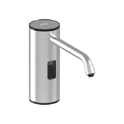 American Specialties ASI 0335-S Automatic Foam Soap and Hand Sanitizer Dispenser Vanity Mounted Satin Finish