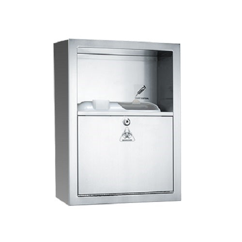 ASI 0548-9 | American Specialties Sharps Disposal Cabinet, Surface Mounted