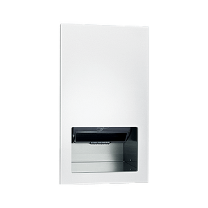 ASI 645210A-00 | American Specialties Piatto Paper Towel Dispenser, Automatic Roll, White, Battery Operated